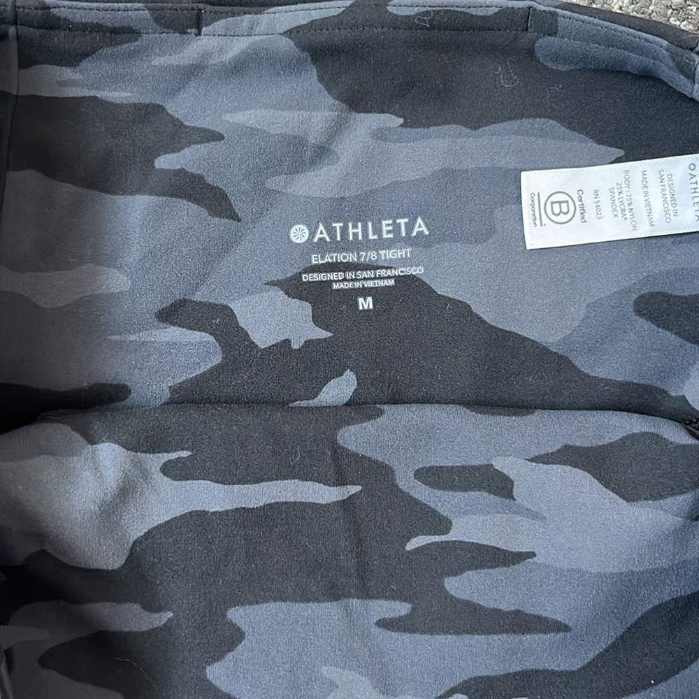 Athleta Camo Elation 7/8 Tight Leggings - Picture 5 of 5